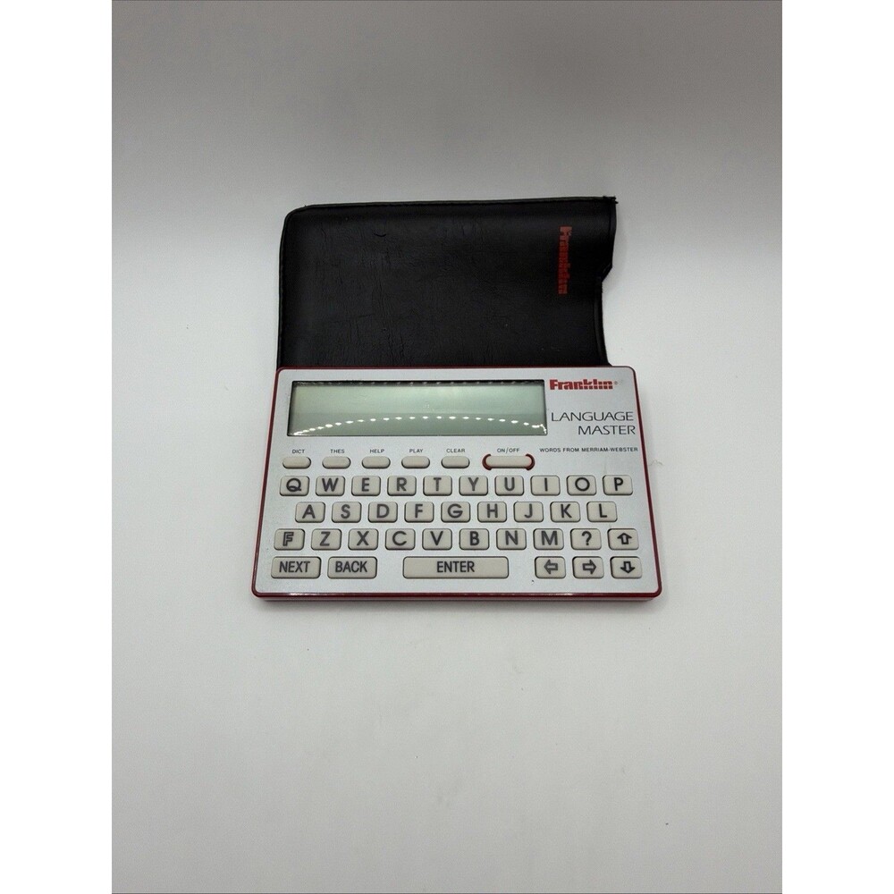 Franklin Language Master Electronic Dictionary Model LM-2015 ~ needs batteries